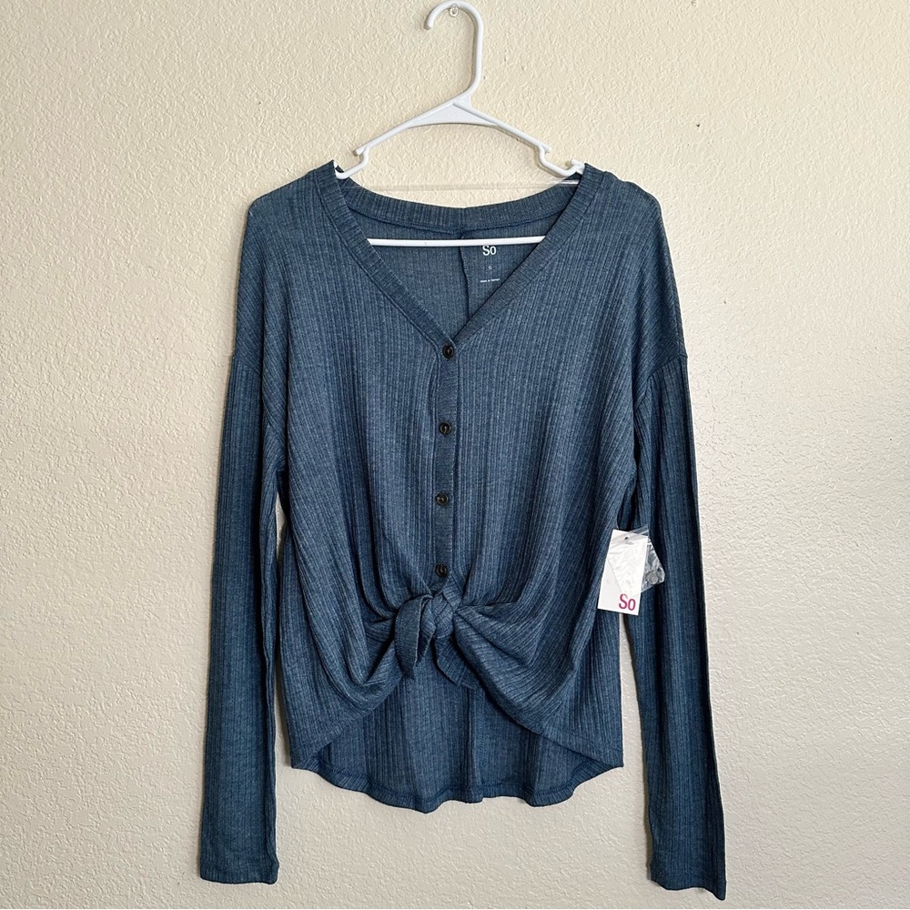 SO Turquoise Knit Longsleeve
